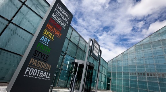 The outside of the National Football Museum.