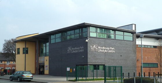 Outside of sports centre