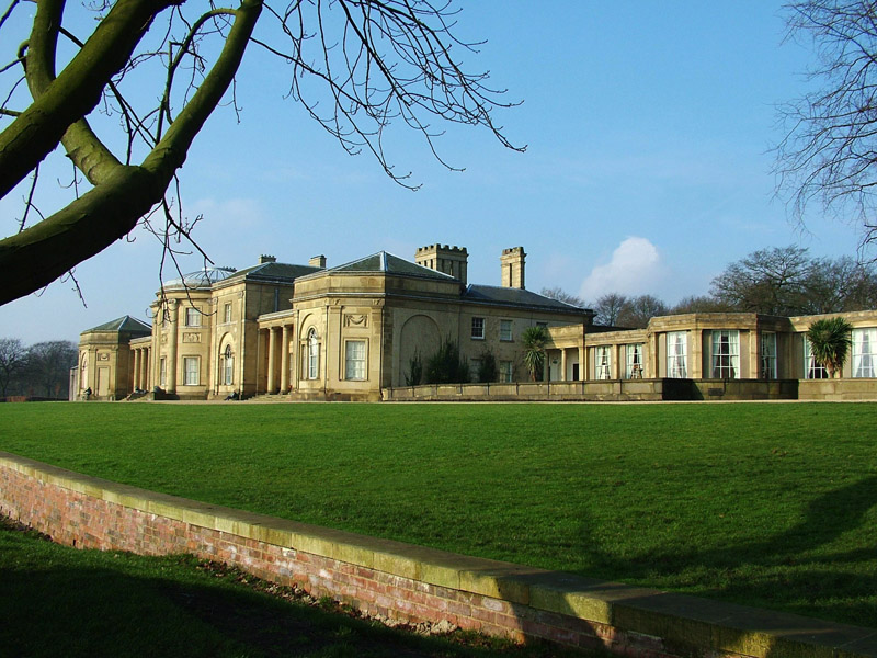 A view of Heaton Park’s Temple on a clear day