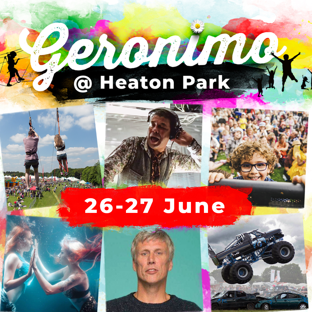 Geronimo Festival at Heaton Park featuring lots of fun for the whole family.