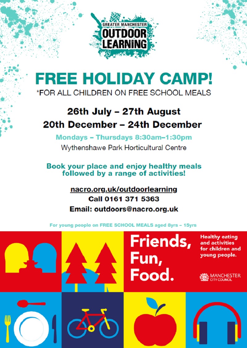 FREE HOLIDAY CAMP (For all children on free school meals)