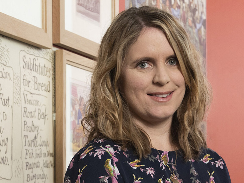 Head and shoulders of Jenny Mabbott, Head of Collections & Engagement at People's History Museum