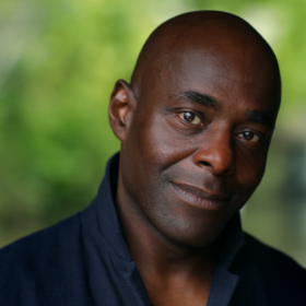 The head and shoulders of actor and writer Paterson Joseph.
