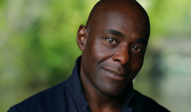 The head and shoulders of actor and writer Paterson Joseph.