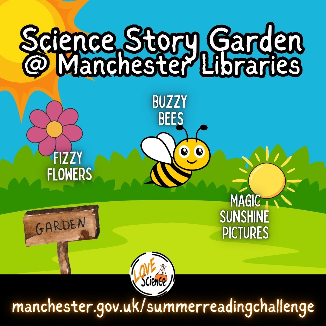 Love Science in the Story Garden at Burnage Library Thumbnail