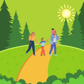 Animated image of park