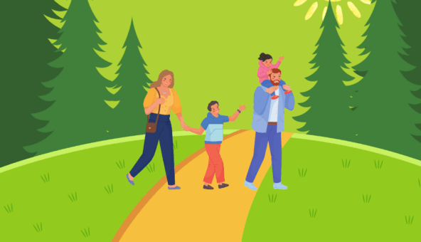 Animated image of park
