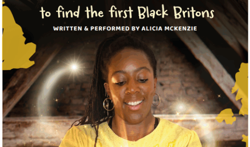 Alicia opening a wooden chest out of which light comes.