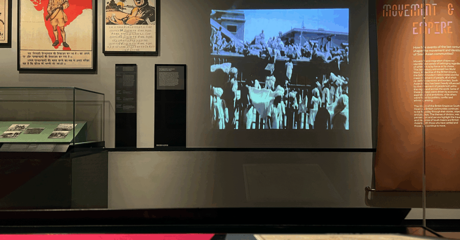 The South Asia Gallery at Manchester Museum.